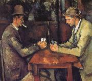 Paul Cezanne cards were oil painting reproduction